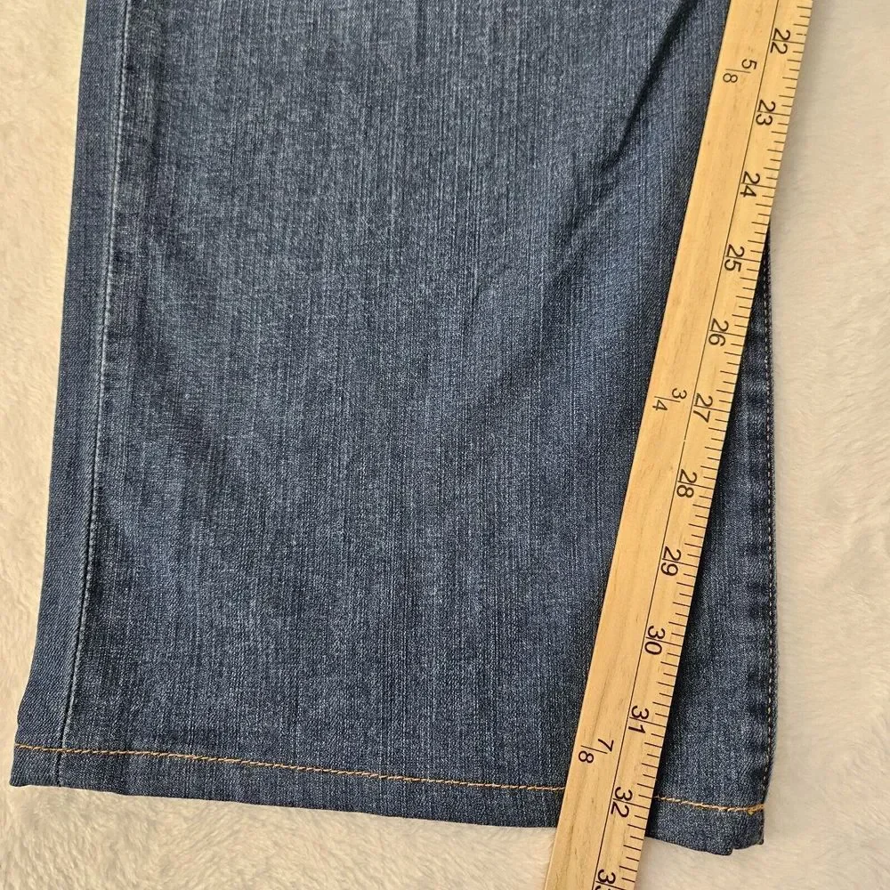 34 Heritage Jeans Mens 41 x 32.5 Confidence Mid Rise Relax‎ Blue Dark Wash Denim